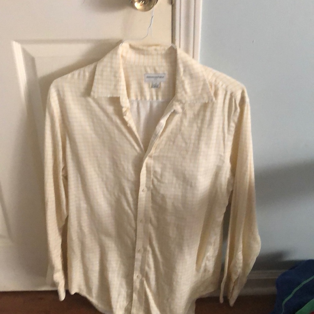 Men’s banana republic button down shirt